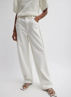 Spring Denim Tuck Jean