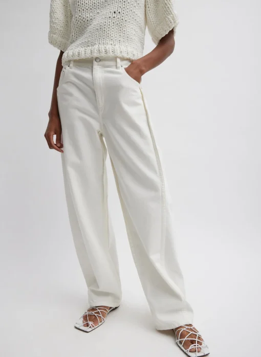 Spring Denim Tuck Jean