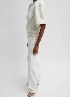 Spring Denim Tuck Jean