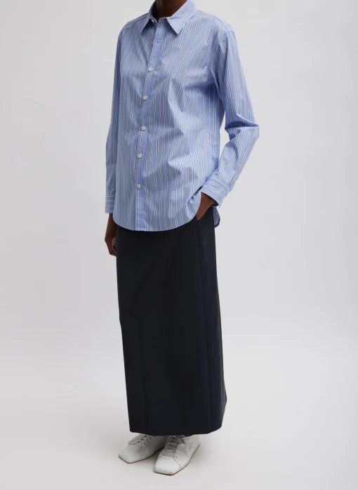 Striped Shirting Charlie Men's Slim Shirt