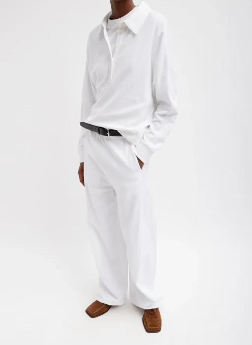 Summer Sweatshirting Polo Collar Sweatshirt