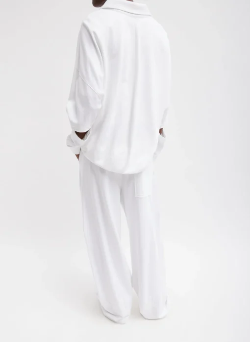 Summer Sweatshirting Polo Collar Sweatshirt