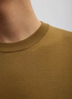 Super Fine Gauge Perfect Short Sleeve Men's Pullover