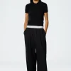Tropical Wool Marit Pull On Pant