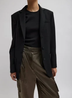Tropical Wool Max Blazer
