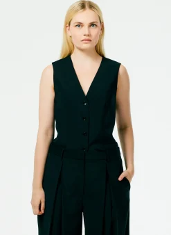 Tropical Wool Vest