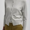 Washable Cashmere Shrunken Cardigan