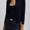 Washable Cashmere Shrunken Cardigan